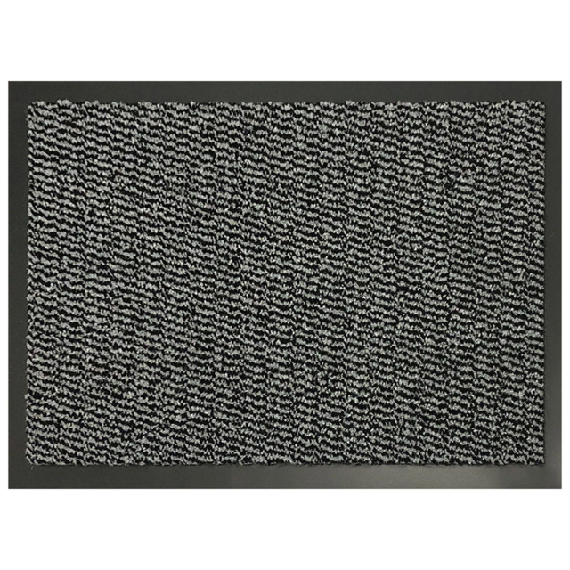 Desire Rugs Silver Grey Anti Slip Door Mat 90 x 120cm - Wilko - image 1