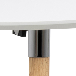 Florence Belina 8 Seater Oval Dining Table White and Oak - Furniture To Go - Wilko - thumbnail 6