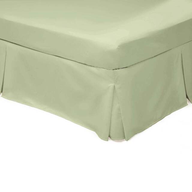 Serene Double Olive Platform Valance - Green - Wilko - image 1