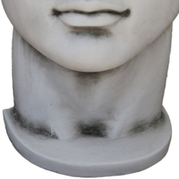 Face Sculptural Statue Grey - Ornate Collection - Wilko - thumbnail 6