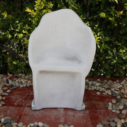 Face Sculptural Statue Grey - Ornate Collection - Wilko - thumbnail 7
