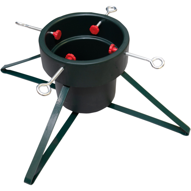 St Helens Medium Christmas Tree Stand - Size: 170 x 600 x 600cm - Green - Wilko - image 1