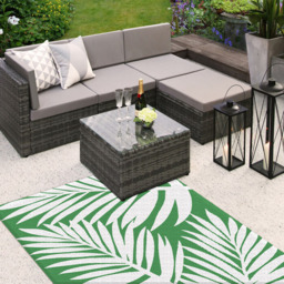 Home Garden Direct Divan Venus Outdoor Rug 160 x 230cm - Multi - Wilko - thumbnail 3