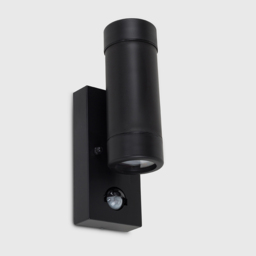 ValueLights Trenley 2 Pack Black Outdoor Light with PIR - Size: 9.5 x 7 x 21cm - Wilko - thumbnail 4