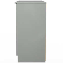 Crowndale Milan 3 Door Dusk Grey Sideboard Ready Assembled - Size: 79 x 110 x 39cm - Wilko - thumbnail 4