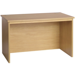 R White Cabinets Large Home Office Desk Brown - Size: 72.8 x 120 x 70cm - Wilko - thumbnail 3