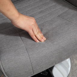 Portland Grey Upholstered Swivel Recliner Armchair with Ottoman - Size: Single - Wilko - thumbnail 5