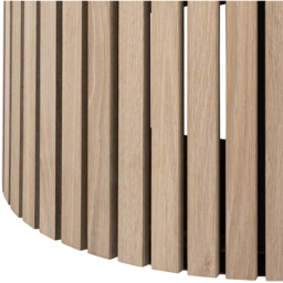 Florence Linley White Oak Round Dining Table - Furniture To Go - Wilko - thumbnail 6