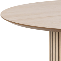 Florence Linley White Oak Round Dining Table - Furniture To Go - Wilko - thumbnail 7