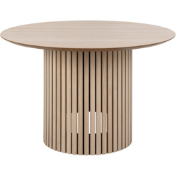 Florence Linley White Oak Round Dining Table - Furniture To Go - Wilko - thumbnail 4