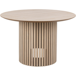 Florence Linley White Oak Round Dining Table - Furniture To Go - Wilko - thumbnail 3
