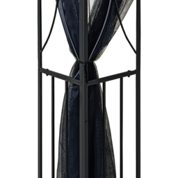 vidaXL 4 x 3m Anthracite Gazebo with Sidewalls - Grey - Wilko - thumbnail 6