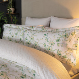 Serene Milena Double Floral 300 Thread Count Duvet Cover Set - Multi - Wilko - thumbnail 3