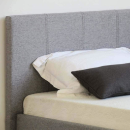 Home Treats Small Double Grey Ottoman Bed with Mattress - Wilko - thumbnail 4