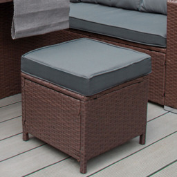 Monster Shop Jardi 8 Seater Brown Rattan Corner Lounge Set - MonsterShop - Wilko - thumbnail 5