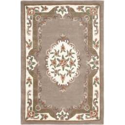 Origins Shensi Beige Rug 150 x 240cm - Cream - Origins Rugs - Wilko - thumbnail 1