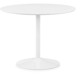 Julian Bowen Blanco 4 Seater Round Pedestal Dining Table White - Wilko - thumbnail 3