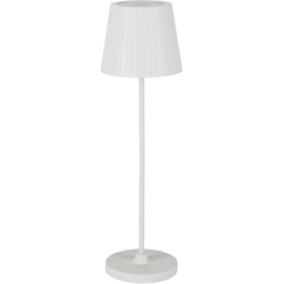 EGLO Cabozo LED White Portable Outdoor Table Lamp - Size: 37 x 11 x 37cm - Wilko