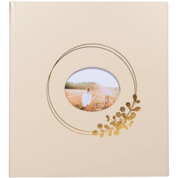 Exacompta Latte Ring Flower Photo Album 60 Sheets 300 Photos - Size: 4.7 x 30.3 x 32.8cm - Brown - Wilko - thumbnail 4
