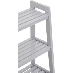Premier Housewares Chester 4 Shelf Grey Bookshelf - Interiors by Premier - Wilko - thumbnail 7