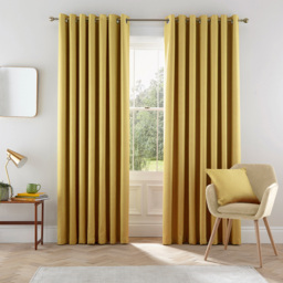 Helena Springfield Eden Lined Chartreuse Curtains 229 x 229cm - Size: W 229 x D 229cm - Wilko - thumbnail 5
