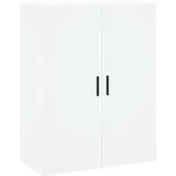 vidaXL 2 Door White Wall Mounted Cabinet - Size: 90 x 69.5 x 34cm - Wilko - thumbnail 3