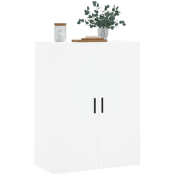 vidaXL 2 Door White Wall Mounted Cabinet - Size: 90 x 69.5 x 34cm - Wilko - thumbnail 4