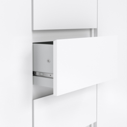 Florence 2 Door 4 Drawer White High Gloss Sideboard - Size: 50 x 120.8 x 90.7cm - Furniture to Go - Wilko - thumbnail 6