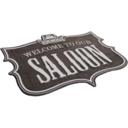 Saloon Metal Sign Brown - Wilko - thumbnail 4