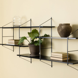 Florence Belfast 4 Tier Black Floating Wall Shelf - Furniture To Go - Wilko - thumbnail 3