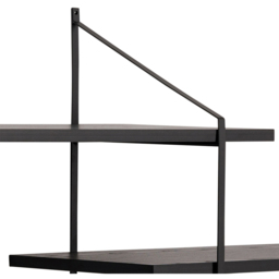 Florence Belfast 4 Tier Black Floating Wall Shelf - Furniture To Go - Wilko - thumbnail 6