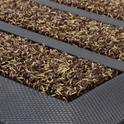 JVL Dirt Stopper Pro Brown Scraper Door Mat 45 x 75cm - JVL Homewares - Wilko - thumbnail 6