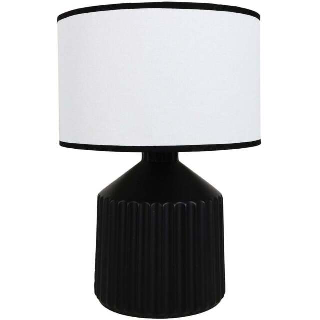 Jemima Black Contemporary Table Lamp - Size: 27 x 38 x 27 cm - Wilko