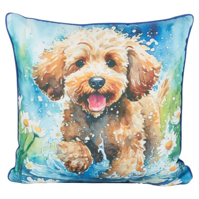 Ada Ingram Cockapoo Cushion - Multicolour - Wilko - image 1