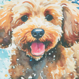 Ada Ingram Cockapoo Cushion - Multicolour - Wilko - thumbnail 4