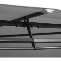 Outsunny 4 x 3m Dark Grey Metal Gazebo with Curtains - Size: 3 x 4m - Wilko - thumbnail 5