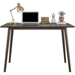 Novogratz Brittany Walnut Compact Office Desk - Size: 75 x 119 x 59cm - Wilko - thumbnail 4