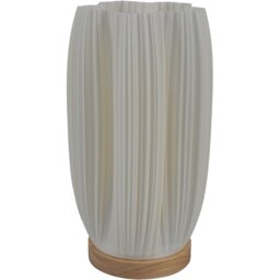 Luna Table Lamp - White - Wilko - thumbnail 3