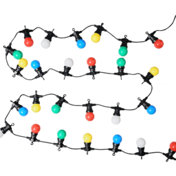 ValueLights 10 Bulb Festoon Multicoloured LED Garden String Light - Size: 11 x 570 x 16cm - Wilko - thumbnail 3