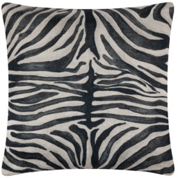 Paoletti Leopardis Multicolour Zebra Woven Polyester Filled Outdoor Cushion 59 x 59cm - Wilko - thumbnail 1