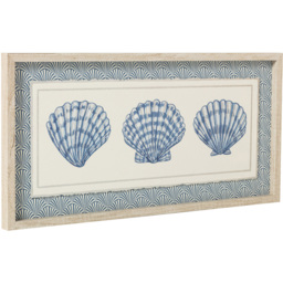 Under the Sea Linen Detail Mount Art - Wilko - thumbnail 5