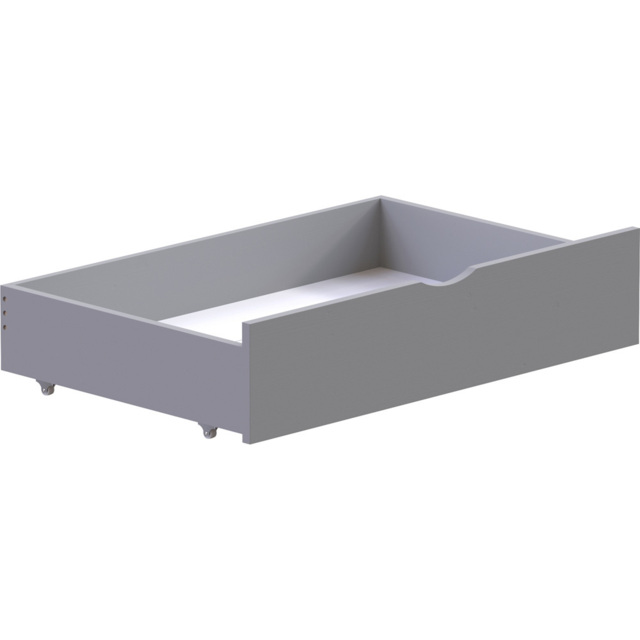 JUNIOR VIDA Libra Grey Wooden Underbed Drawers - Size: 60 x 91 x 20cm - Wilko - image 1