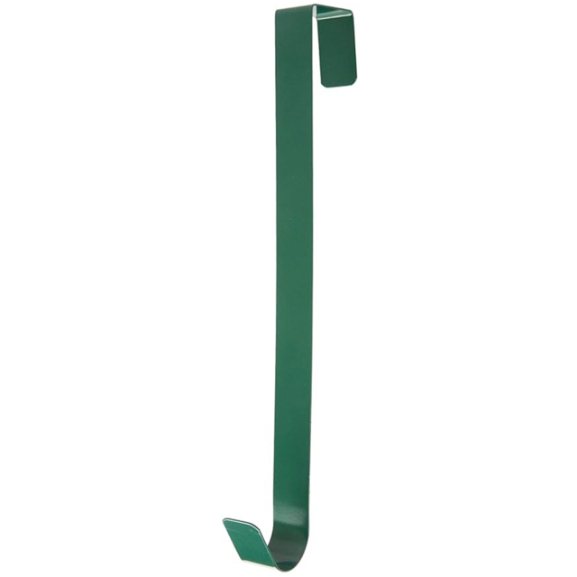 Shatchi Green Metal Wreath Hanger Green - Size: 39 x 1.5 x 30cm - Wilko - image 1