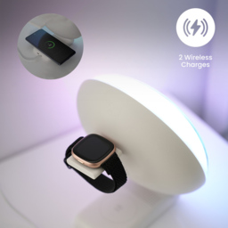 ValueLights Smart App-Control Sunrise Alarm Clock Table Lamp - Size: 18 x 14 x 18.5cm - White - Wilko - thumbnail 7