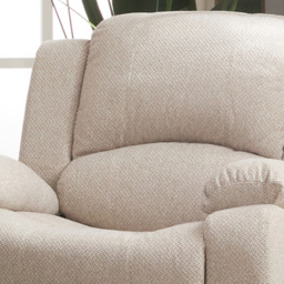 Marldon Single Seater Beige Manual Recliner Sofa - Cream - Artemis Home - Wilko - thumbnail 3