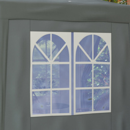 Outsunny 2 x 2m Grey Pop Up Gazebo with 4 Sides and Carry Bag - Size: 2.4 x 2 x 2cm - Wilko - thumbnail 4