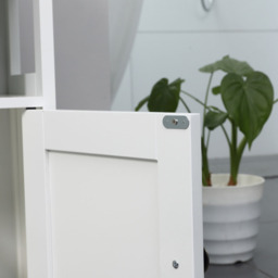 Kleankin Pedestal Under Sink Cabinet - Size: 60 x 30 x 60cm - Wilko - thumbnail 5