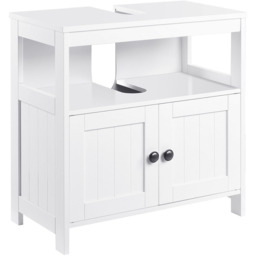 Kleankin Pedestal Under Sink Cabinet - Size: 60 x 30 x 60cm - Wilko - thumbnail 3