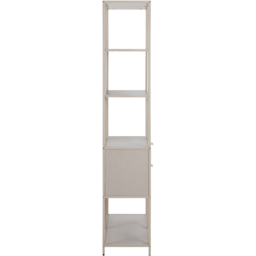 Florence Seaford 2 Drawer 4 Shelf Tall Grey Metal Bookcase - Size: 185 x 77 x 35cm - Furniture To Go - Wilko - thumbnail 4