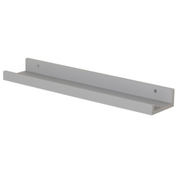 Core Products Dura 58cm Light Grey Display Shelf - Size: 10 x 58 x 5cm - Wilko - thumbnail 3